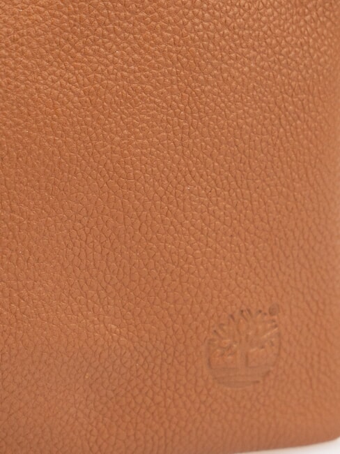 SMALL Petite pochette en cuir avec dragonne Cognac - Sacs pour Femme