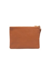 TIMBERLAND SMALL Petite pochette en cuir avec dragonne Cognac - Sacs pour Femme - 4