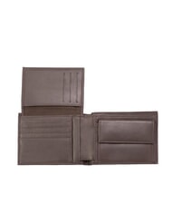 TIMBERLAND CLASSIC FLAP OVER Portefeuille en cuir porte-monnaie marron foncé - Portefeuilles Homme - 3