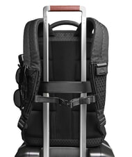 PIQUADRO HEXAGON Sac à dos 2 en 1, support pour ordinateur portable 15,6" Noir - Sacs à dos pour ordinateur portable - 4