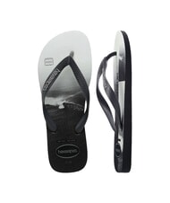 HAVAIANAS TOP SURFER Tongs nouveau graphite/nouveau graphite - Chaussures Homme - 4