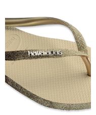 HAVAIANAS SLIM SPARKLE Tongs SAND / GREY - Chaussures Femme - 4