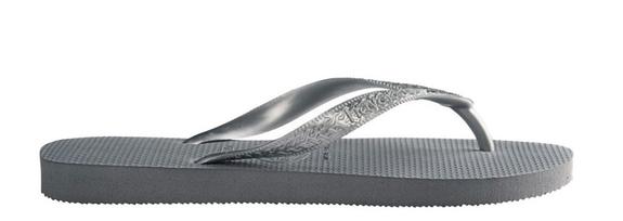 tongs TOP TIRAS acier / gris - Chaussures Femme