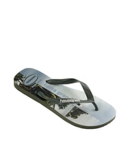HAVAIANAS TOP SURFER Tongs vert olive - Chaussures Homme - 3