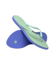 HAVAIANAS SLIM POINT Tongs bleu provençal - Chaussures Femme - 4