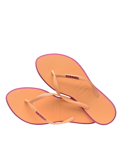 SLIM POINT Tongs gomme de rose - Chaussures Femme