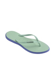 HAVAIANAS SLIM POINT Tongs bleu provençal - Chaussures Femme - 3