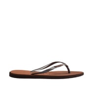 HAVAIANAS SLIM POINT Tongs fr&egrave;re sombre - Chaussures Femme - 2