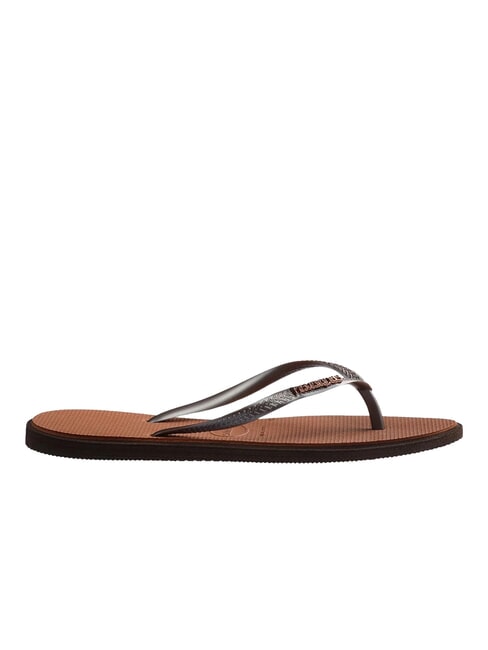 SLIM POINT Tongs fr&egrave;re sombre - Chaussures Femme