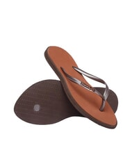 HAVAIANAS SLIM POINT Tongs fr&egrave;re sombre - Chaussures Femme - 3