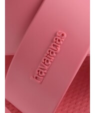 HAVAIANAS AQUA Chausson à bandes croisées porcelaine rose - Chaussures Femme - 4