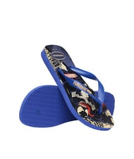 HAVAIANAS TOP MARVEL CLASSICS Tongs en caoutchouc marineblu - Chaussures unisexe - 6