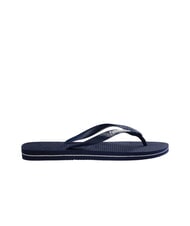 HAVAIANAS TOP RUBBER LOGO FILETE Tongs navyblu - Chaussures Homme - 2