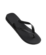 HAVAIANAS TOP RUBBER LOGO FILETE Tongs NOIR - Chaussures Homme - 3