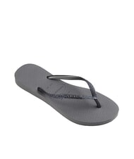 HAVAIANAS SLIM GLITTER II Tongs gris/graphite - Chaussures Femme - 3