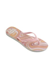 HAVAIANAS FANTASIA STYLE Tongs blanc/rose - Chaussures Femme - 3