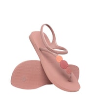 HAVAIANAS FLASH URBAN PLUS Sandales tongs roses crocus/roses r&eacute;tro/roses - Chaussures Femme - 4