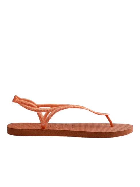 Tongs LUNA orange du Cerrado - Chaussures Femme
