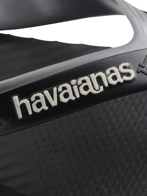 DUAL Tongs noir/gris acier - Chaussures Homme