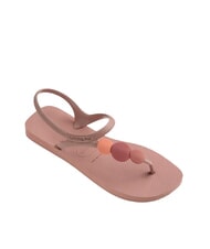 HAVAIANAS FLASH URBAN PLUS Sandales tongs roses crocus/roses rétro/roses - Chaussures Femme - 2