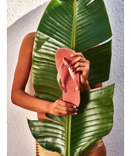 HAVAIANAS BRASIL LOGO Les tongs pour hommes argile rose - Chaussures unisexe - 4