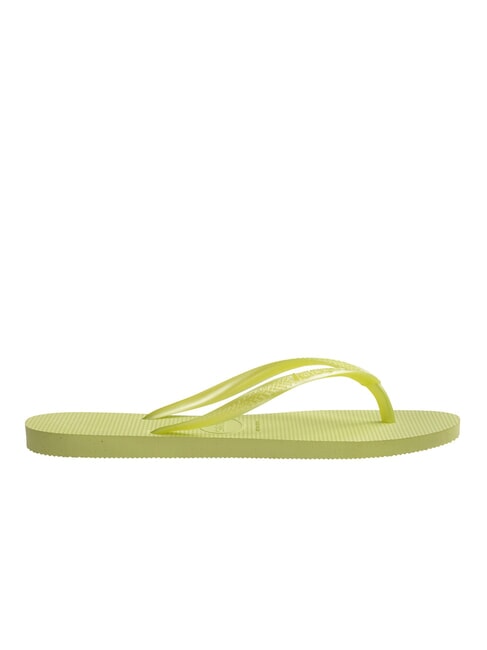 Tongs HAVAINAS SLIM vert matcha - Chaussures Femme