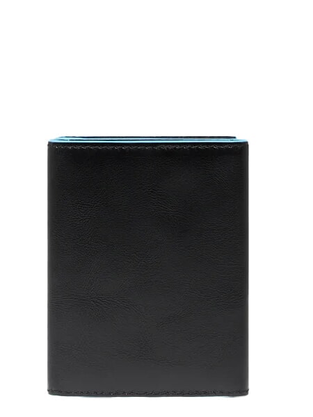 BLUE SQUARE Portefeuille en cuir Noir - Portefeuilles Homme