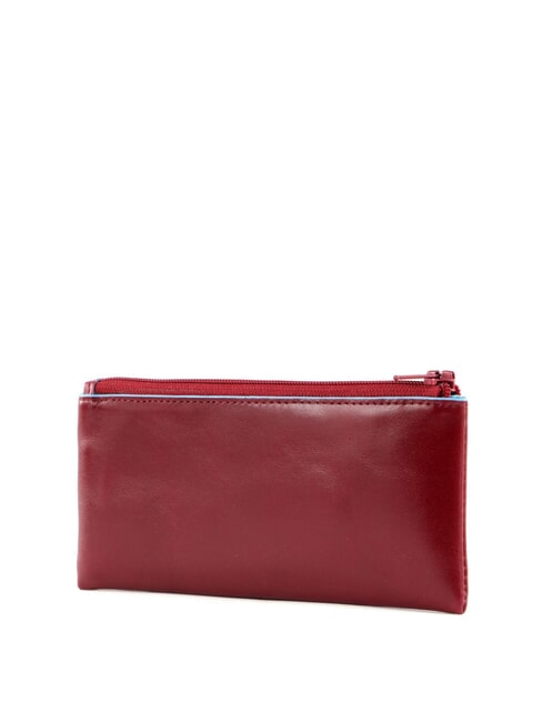 Porte-clés BLUE SQUARE, en cuir ROUGE - Porte-clés