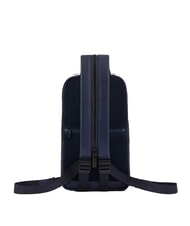 PIQUADRO FINN  Sac à dos / Sac bandoulière en cuir bleu - Sacs à dos pour ordinateur portable - 3