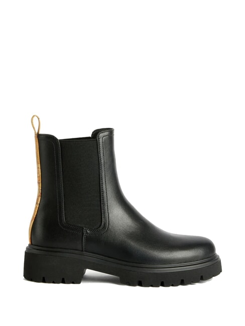 GEO Bottes des Beatles Noir - Chaussures Femme