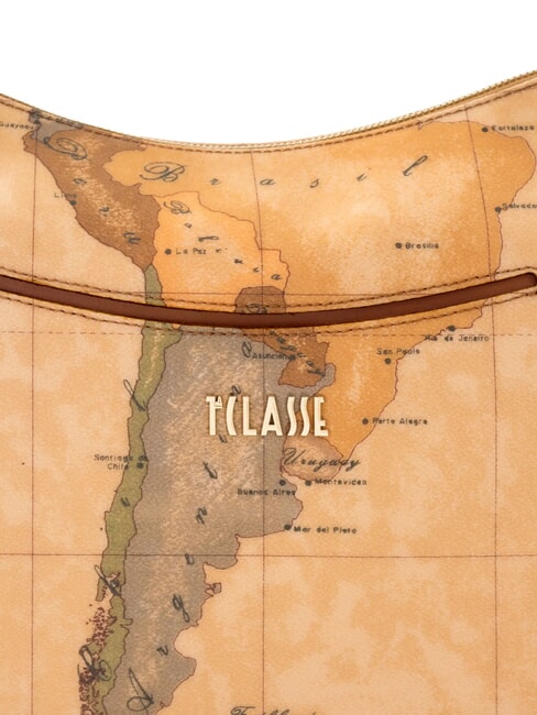 GEO CLASSIC Sac bandoulière demi-lune NATUREL - Sacs pour Femme