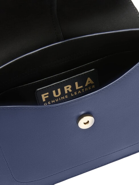 FLOW M Sac à main M en cuir bleu royal - Sacs pour Femme