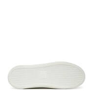 LOVE MOSCHINO ECLIPSE50 Baskets en cuir blanc noir - Chaussures Femme - 5