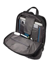 PIQUADRO URBAN Sac à dos en cuir pour ordinateur portable 15,6 pouces Noir - Sacs à dos pour ordinateur portable - 5
