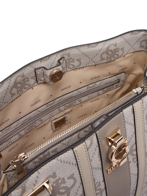 ERENIA Sac à bandoulière logo taupe foncé - Sacs pour Femme