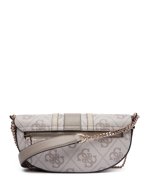 ERENIA Sac bandoulière convertible logo taupe foncé - Sacs pour Femme