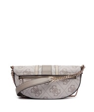 GUESS ERENIA Sac bandoulière convertible logo taupe foncé - Sacs pour Femme - 2