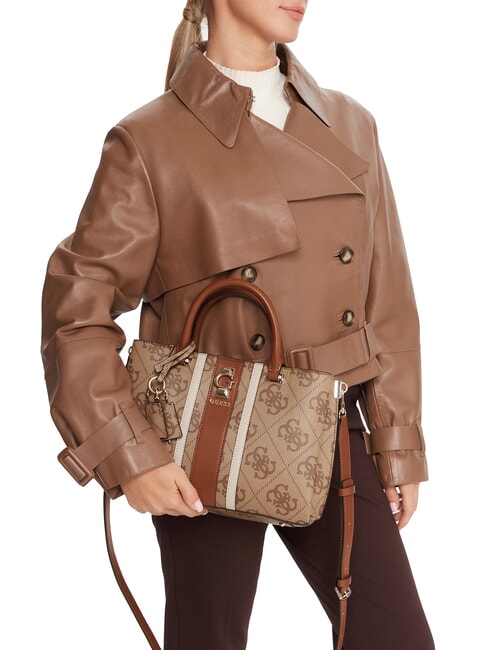 ERENIA Sac à main avec bandoulière LOGO DE LAIT - Sacs pour Femme