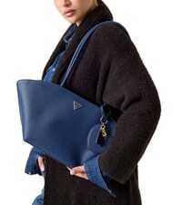 GUESS BOLENA Sac à bandoulière avec breloque en forme de cœur minuit - Sacs pour Femme - 4