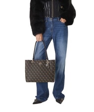 GUESS NOELLE 2 4G Sac à bandoulière marron - Sacs pour Femme - 5