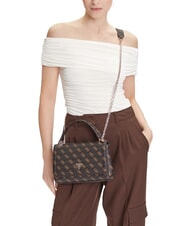 GUESS NOELLE 2 4G Sac à bandoulière / sac à bandoulière marron - Sacs pour Femme - 5