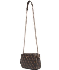 GUESS NOELLE 2 4G Mini sac à bandoulière marron - Sacs pour Femme - 3