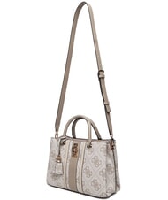 GUESS ERENIA Sac à main avec bandoulière logo taupe foncé - Sacs pour Femme - 3