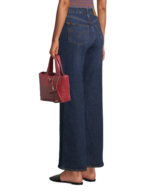 SUNETRA Mini sac cabas avec bandoulière ROUGE - Sacs pour Femme