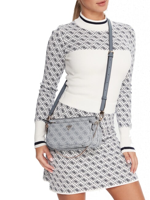 NOELLE 2 Sac à bandoulière logo en ardoise - Sacs pour Femme