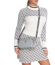 GUESS NOELLE 2 Sac à bandoulière logo en ardoise - Sacs pour Femme - 5