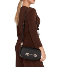 GUESS MIMINA Sac à bandoulière avec rabat NOIR - Sacs pour Femme - 5