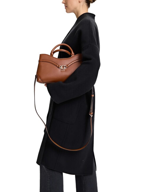 DEA Sac à main avec bandoulière COGNAC - Sacs pour Femme