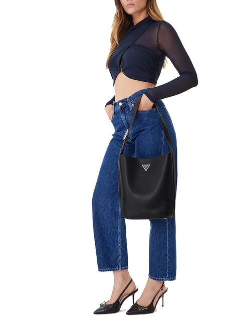 MERIDIAN 2 Sac seau avec pochette NOIR - Sacs pour Femme