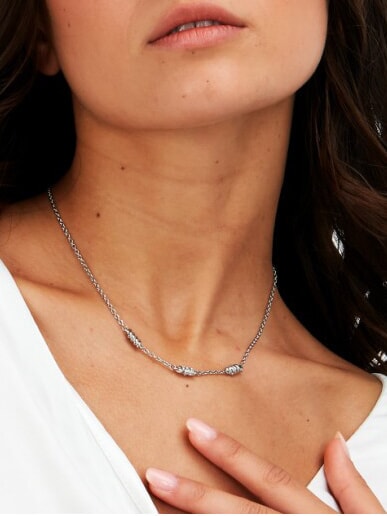 TORCHON Collier 3 torchons ACIER - Colliers